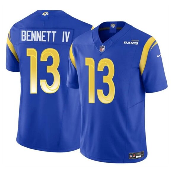 Mens/Youths Stetson Bennett IV Blue Vapor Stitched Jersey - Picture 1 of 1